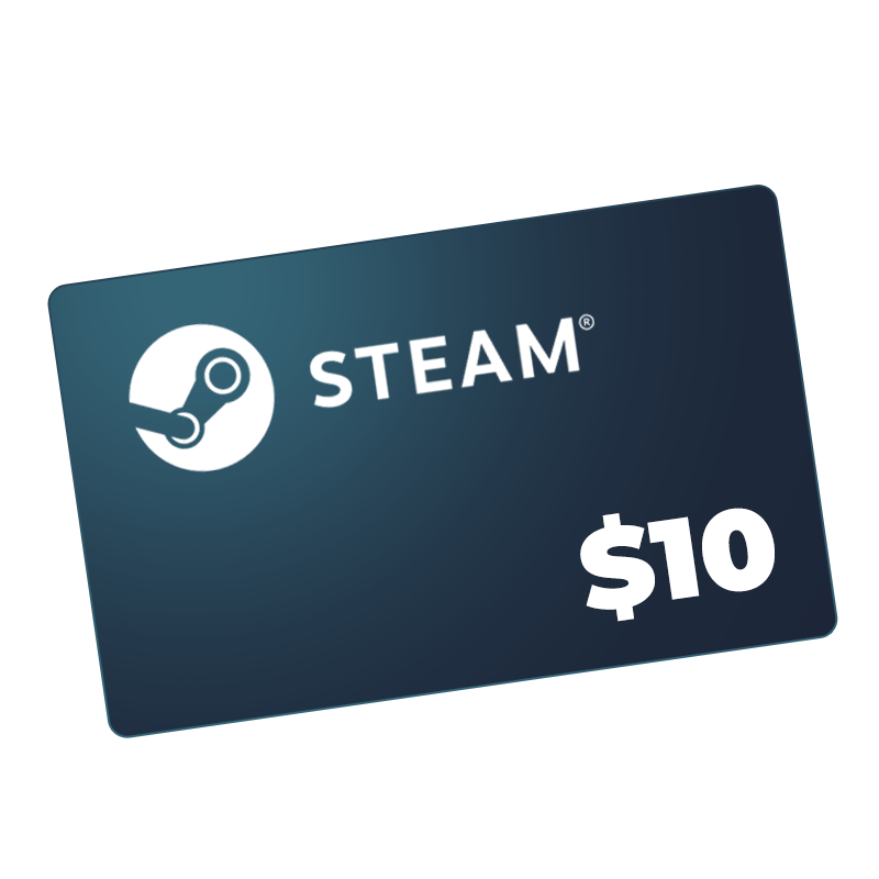 Steam Gift Card: $10